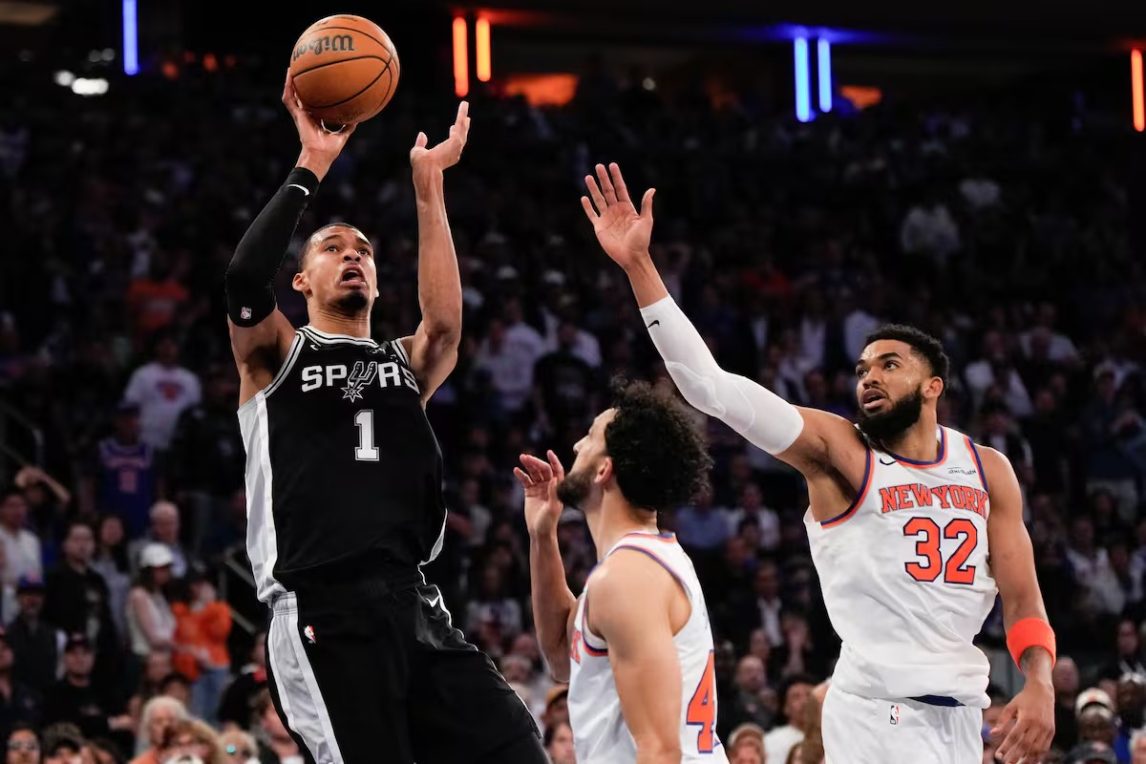 San Antonio Spurs sorprendió a New York Knicks y sigue vivo en la final de la NBA