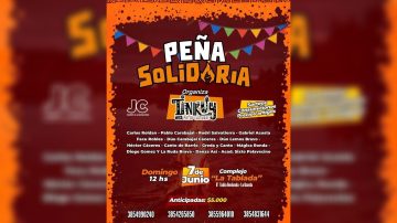 Organizan una peña solidaria para ayudar a un joven bandeño que lucha contra un tumor