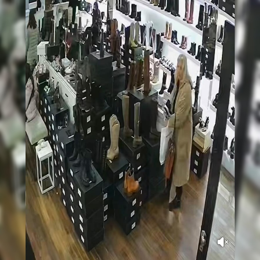 Fue filmada cuando entró a un local de 24 de Septiembre y hurtó un par de zapatillas