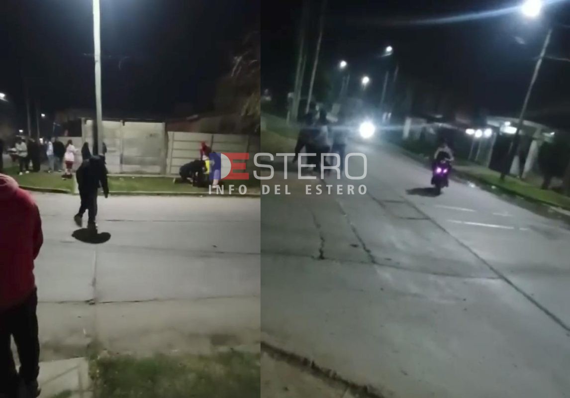 ¡A los tiros! Violento enfrentamiento entre bandas terminó con un detenido en el B° Siglo XXI