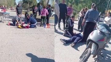 Las Termas: joven motociclista resultó lesionada tras chocar contra una camioneta
