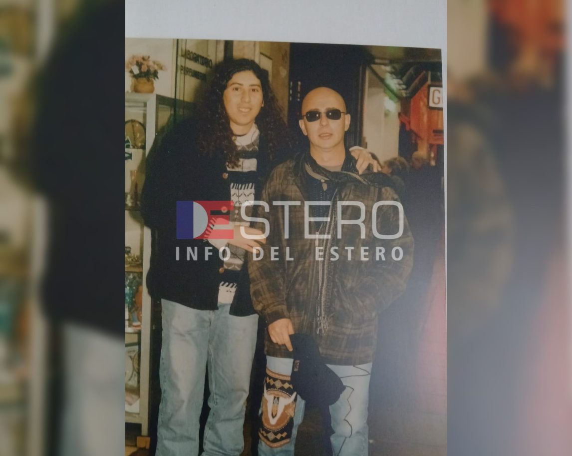 Federico Herrera, el “ricotero” santiagueño, a 30 años de su foto con el Indio Solari: “Me decía que estaba loco por seguirlos hasta Mar del Plata”