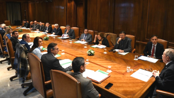 El gobernador Elías Suárez encabeza una reunión con su gabinete sobre temas claves para el desarrollo de Santiago del Estero