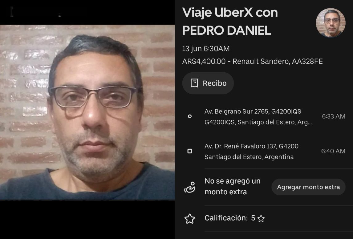 “Nos esperó, no me quiso cobrar”: el noble gesto de un chofer de Uber con un matrimonio en un momento angustiante