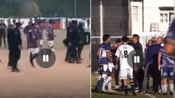 Videos: el fin de semana empañado por la violencia en el fútbol santiagueño