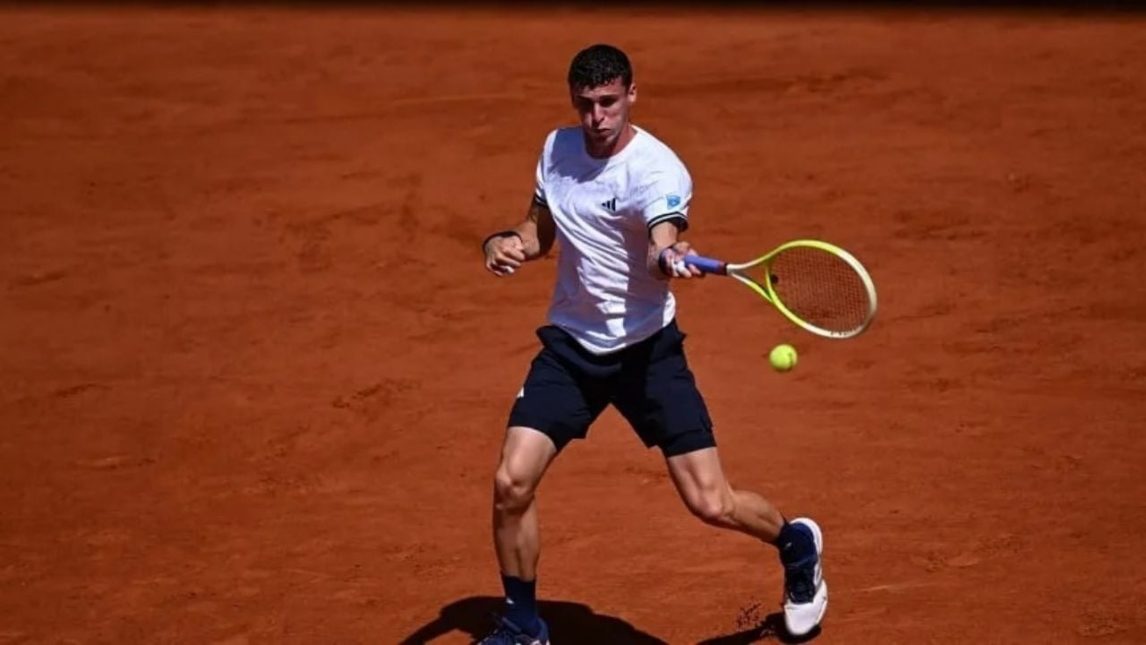 Se acabó la ilusión de Juan Manuel Cerúndolo en Roland Garros: perdió ante Matteo Berrettini en los octavos de final