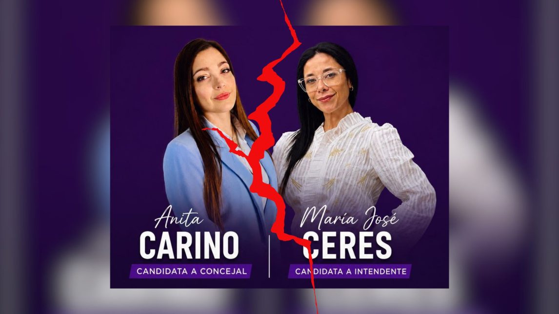 Se bajó Ceres, candidata de La Libertad Avanza en Las Termas y estalló la interna libertaria