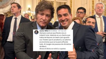 “Chanta”, “flojo y poco formado” y “flojito conceptual”: así trataba Milei a su flamante vocero Adrián Ravier