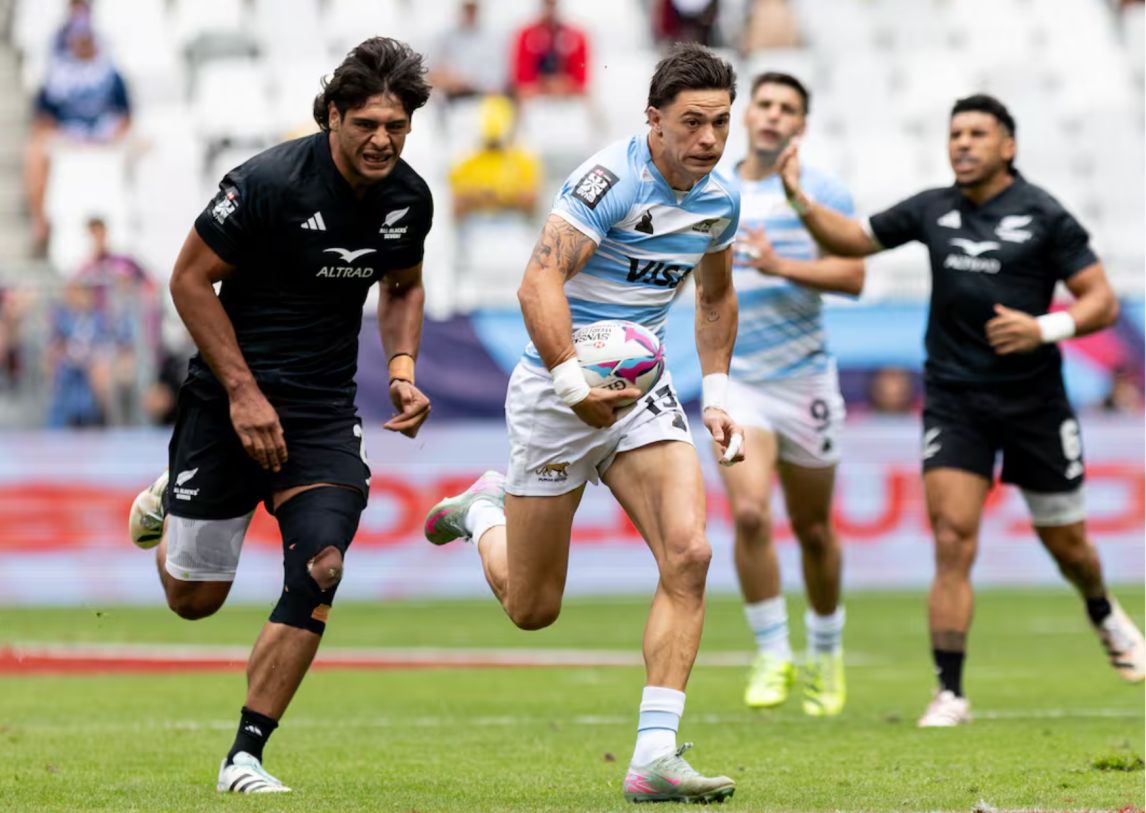 Los Pumas 7’s cayeron ante Nueva Zelanda y se despidieron de la pelea por el título