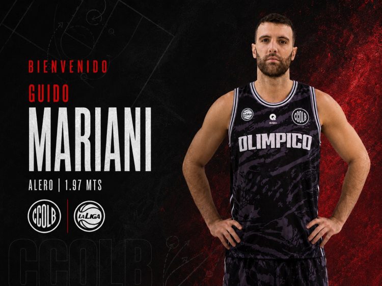 Olímpico sigue con todo en el mercado de pases: llega el alero Guido Mariani