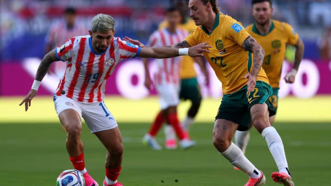Paraguay empató con Australia y acaricia la clasificación a 16° de final del Mundial 2026