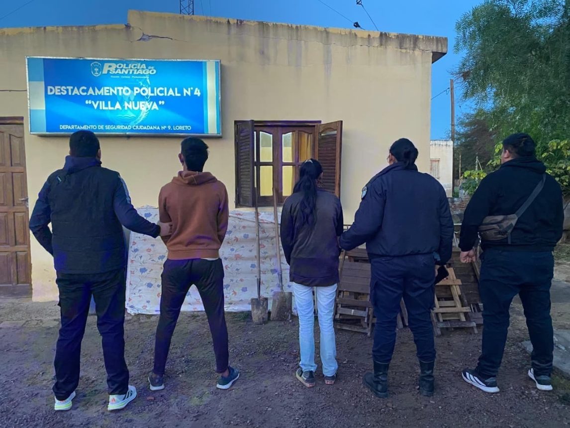 Capturan a una joven pareja que desvalijó una casa