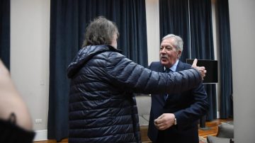 El Gobernador participó de la entrega del Premio al Servicio Distinguido del Rotary Club local