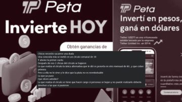¿Volvió PETA? Puso plata en un “círculo mensual” y cuando fue a cobrar le pusieron excusas: “¿Quién se hace cargo?”