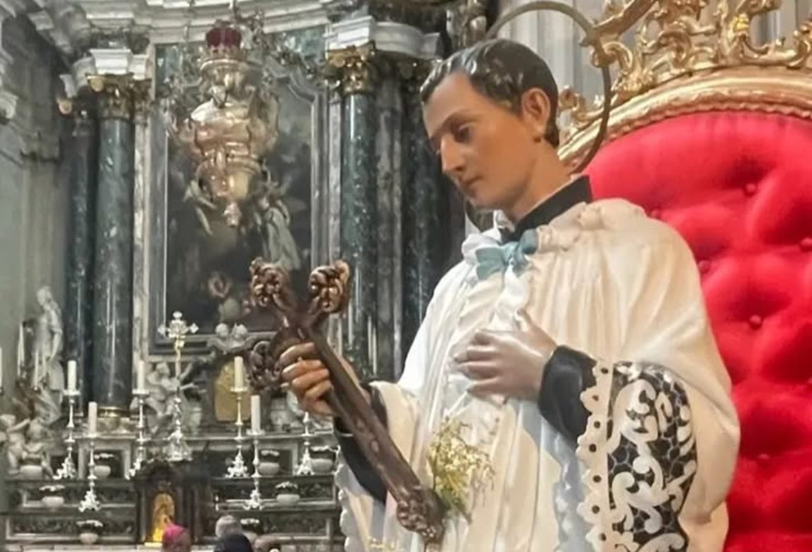 Invitan a la fiesta patronal en honor a San Luis Gonzaga en el B° Primera Junta