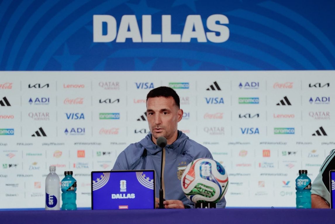Scaloni destacó el carácter de la Selección: “Este equipo juega mejor en la adversidad”