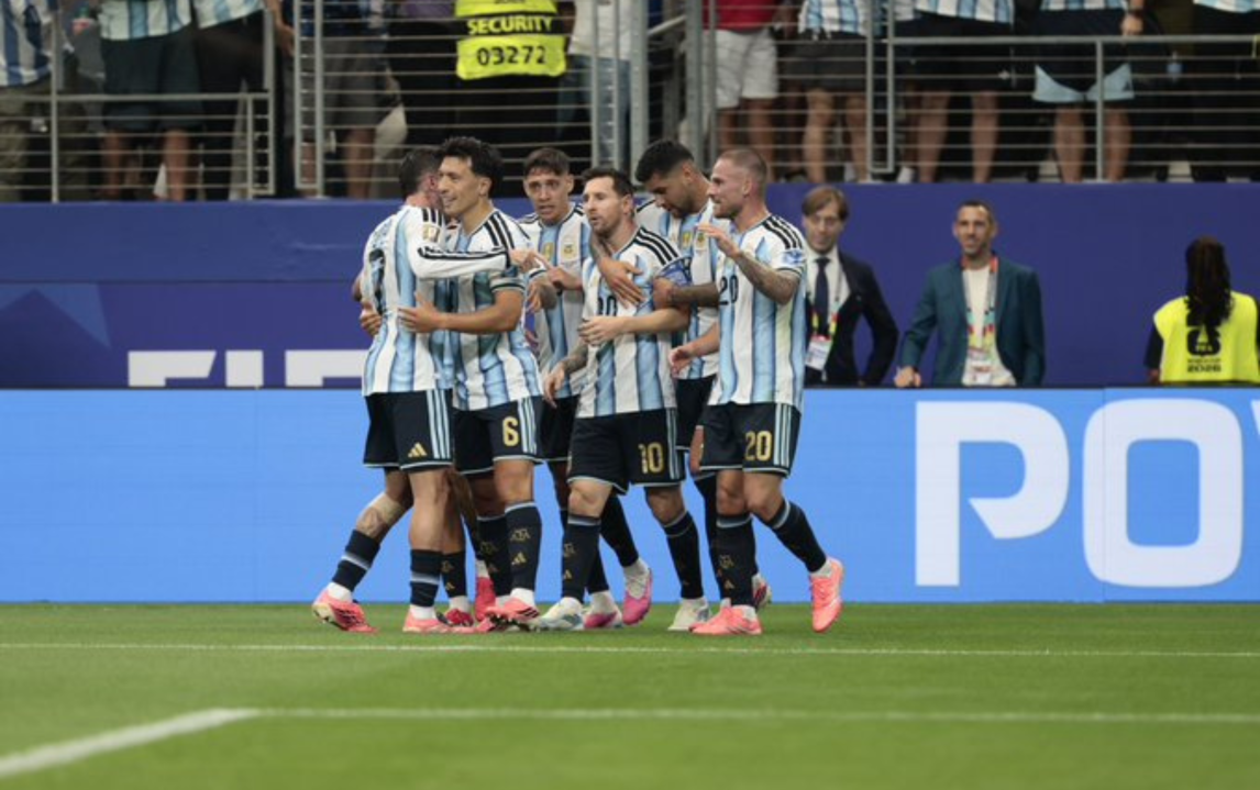 La formación de Argentina para enfrentar a Jordania