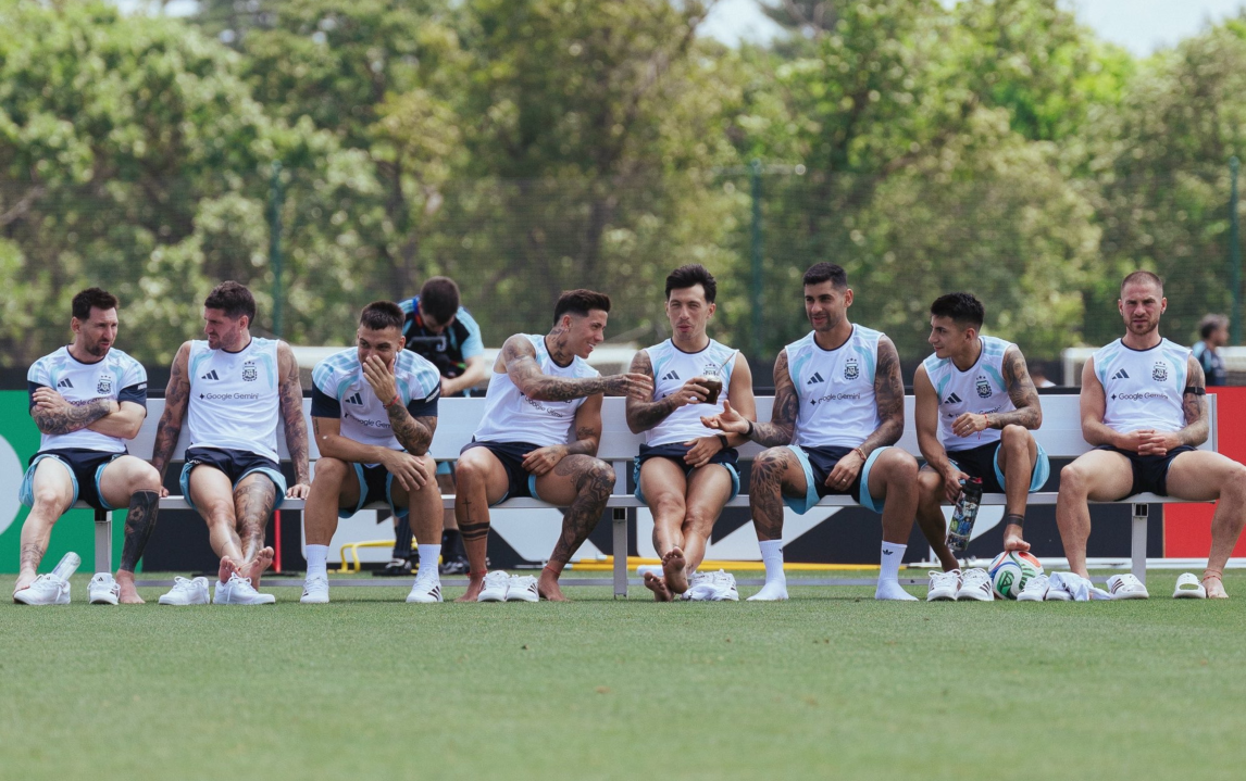Scaloni les dio descanso a los jugadores y Argentina ya piensa en Cabo Verde