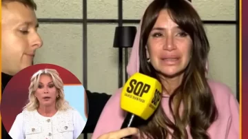 Florencia Peña se quebró al aire y pidió disculpas en una entrevista con Yanina Latorre
