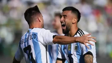 Preocupación en la Scaloneta: Tagliafico y Nicolás González arrastran molestias físicas