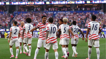 Estados Unidos arrancó con el pie derecho y goleó a Paraguay en su debut