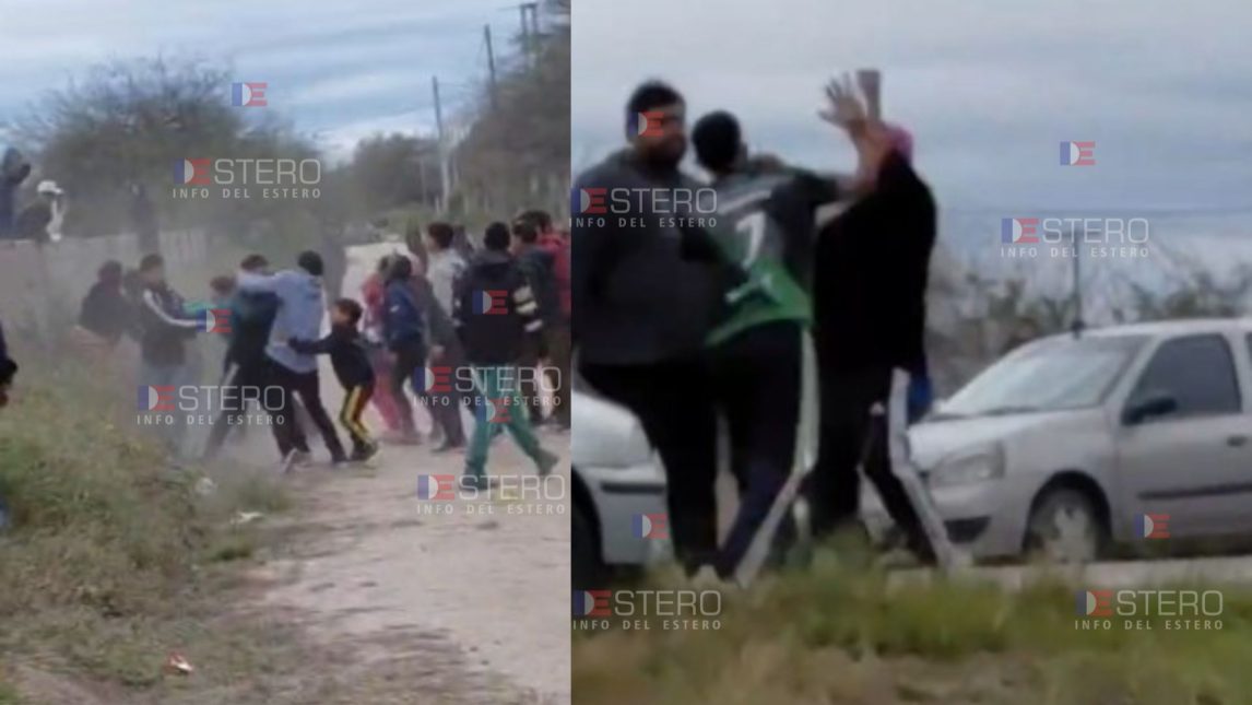 VIDEO | Violencia en el fútbol amateur: batalla campal entre hinchas de ligas antagónicas