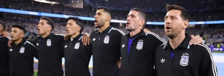 Piel de gallina en Atlanta: el emocionante himno argentino antes del duelo con Inglaterra