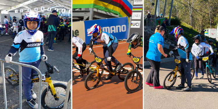 Jahir Elías volvió a destacarse en el Mundial de BMX Racing de Australia