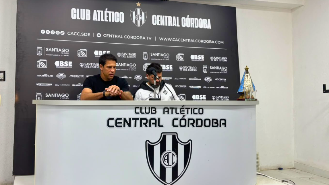 Sebastián Dominguez fue presentado como nuevo DT de Central Córdoba: “Estamos ansiosos por competir”