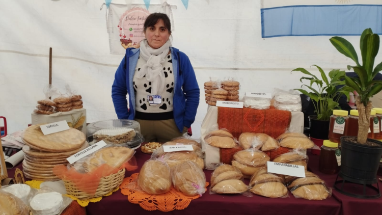 La patria del rosquete y la empanadilla: la historia de una mujer emprendedora en la Feria Artesanal de Santiago
