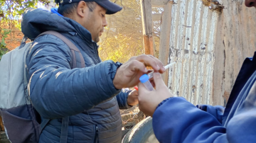 Personal de Salud realizó controles focales y relevamientos para la prevención del dengue en el barrio San Carlos