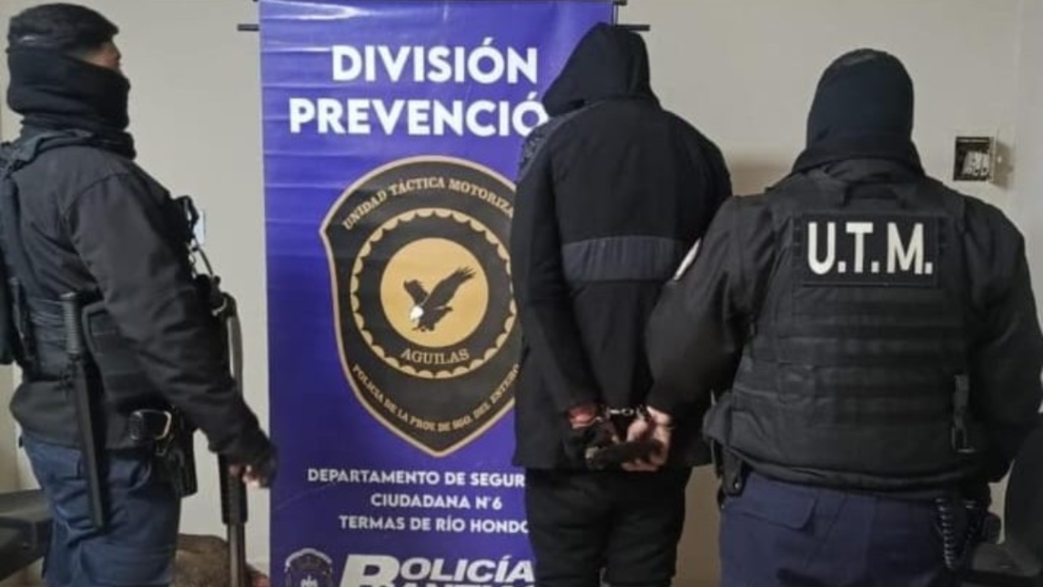 Termas de Río Hondo: aprehendieron al presunto autor del robo a una turista mendocina