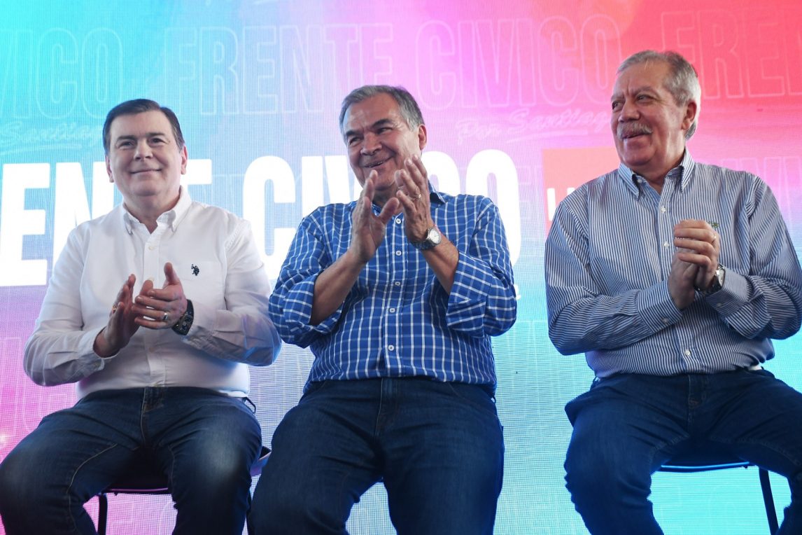 El Frente Cívico por Santiago realizó masivos plenarios en apoyo a la candidatura de Mario Benavente