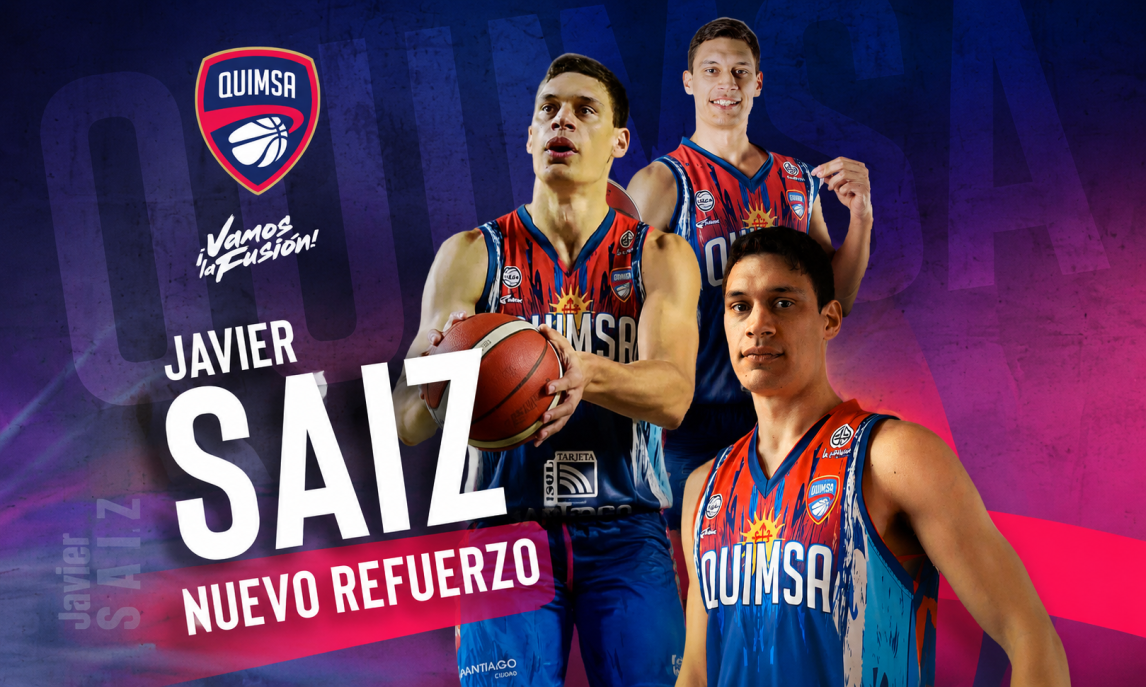 Quimsa suma jerarquía: Javier Saiz es nuevo refuerzo de la Fusión