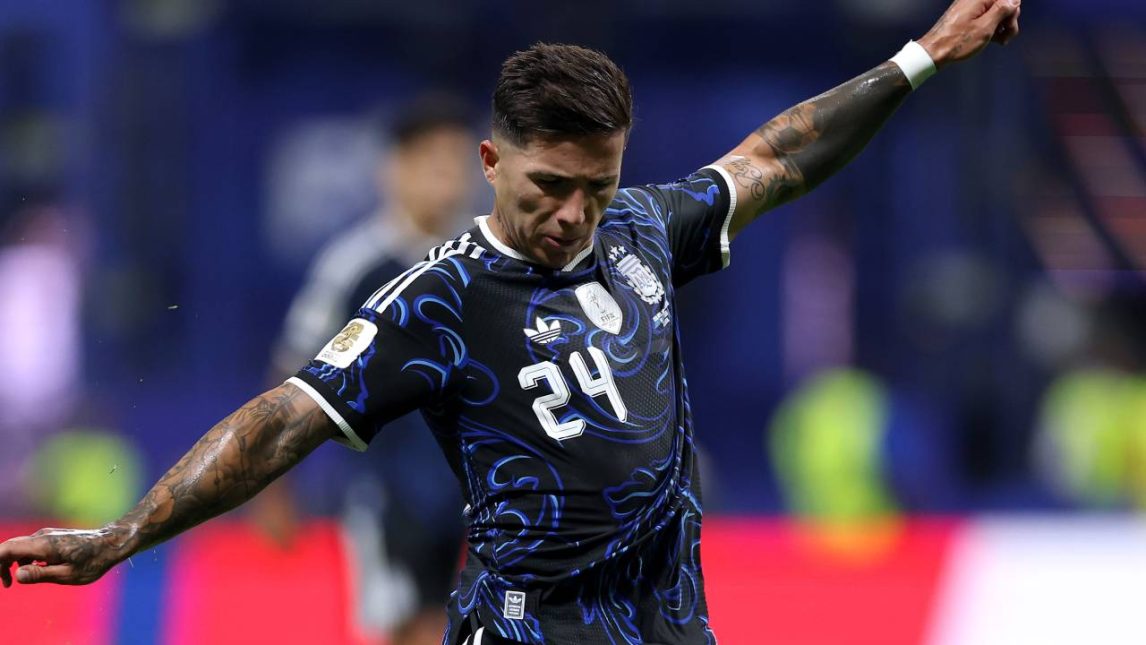 Video: el golazo de Enzo Fernández y el cabezazo del Toro Martínez para la épica remontada ante Inglaterra