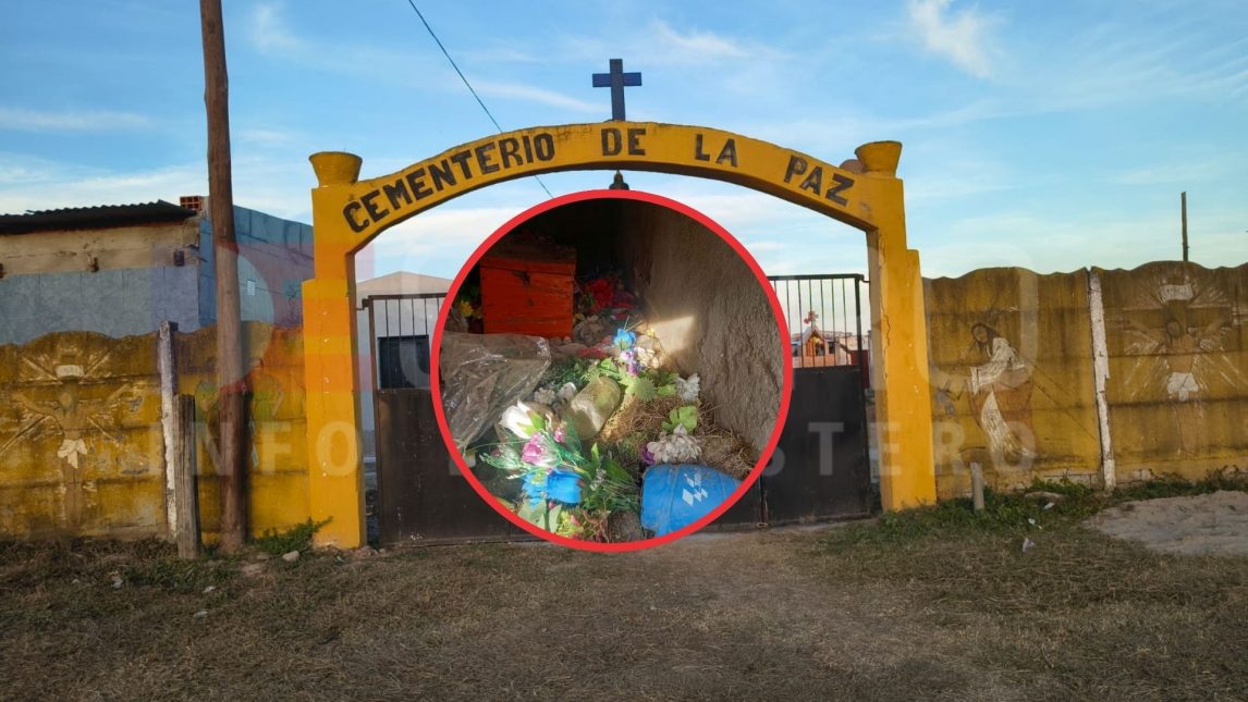 Horror en Vinará: profanaron la tumba de un niño y temen que sea parte de un rito