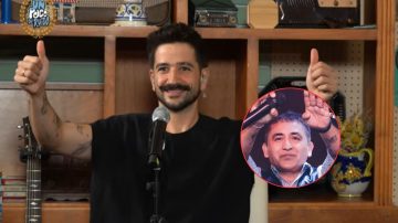 Camilo escuchó la versión “Manos de Tijera” de Huguito Flores y su reacción se volvió viral