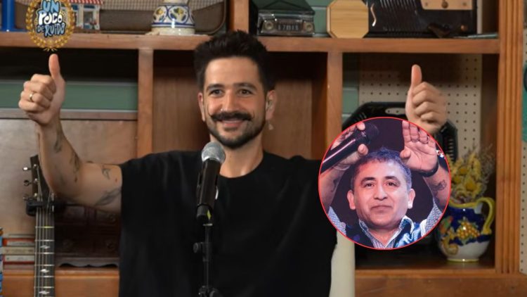 Camilo escuchó la versión “Manos de Tijera” de Huguito Flores y su reacción se volvió viral