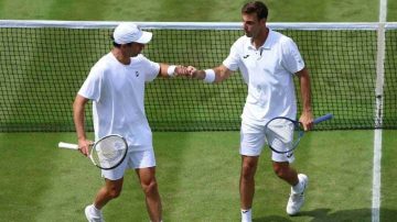 Gran jornada para el tenis argentino en Wimbledon con varias clasificaciones en dobles