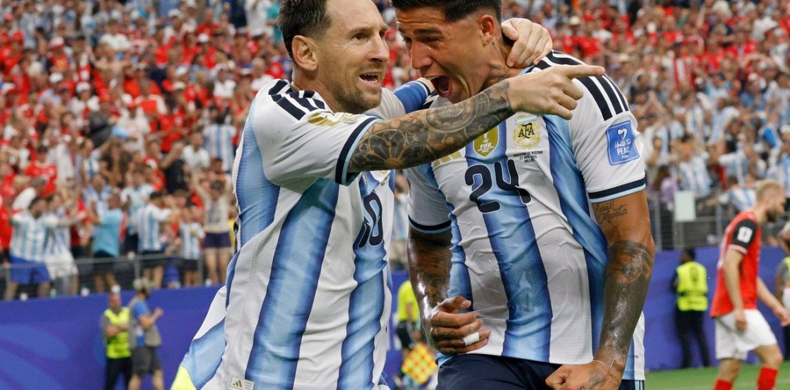 VIDEO: Así fue el golazo de Lionel Messi para poner en ventaja a Argentina