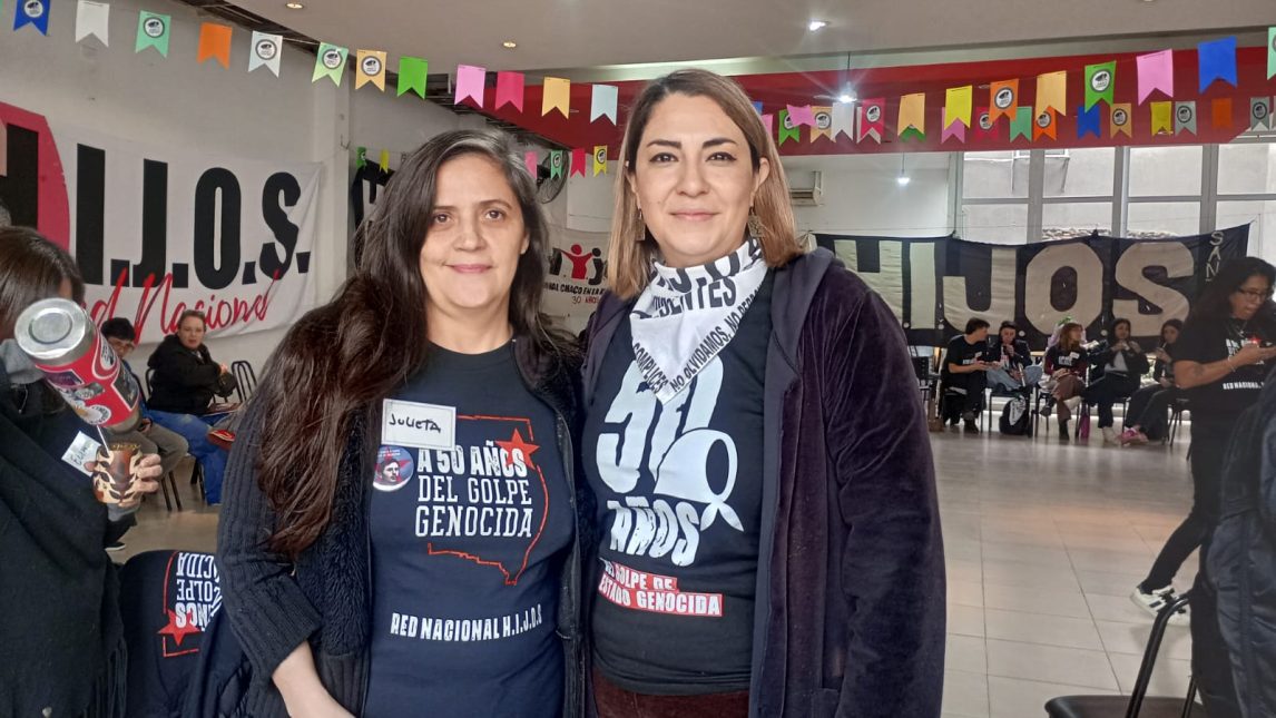 Encuentro Nacional de HIJOS: homenaje a “Roby” Santucho, caravana y mural en Santiago del Estero