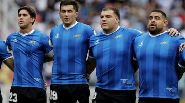 El color de Los Pumas-Inglaterra: estadio casi lleno, emoción y cantos