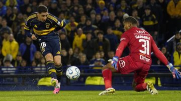 Boca se impuso ante O’Higgins en la ida por la Copa Sudamericana