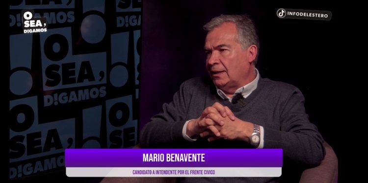 “El domingo tiene que ser una verdadera fiesta cívica”, afirmó Mario Benavente en la recta final de la campaña