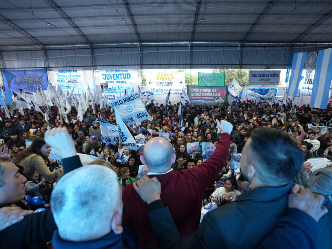 Mirolo lanzó oficialmente su candidatura y llamó a “recuperar el rumbo” de La Banda