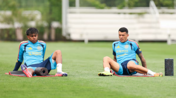 Diferenciado y con vendas: así entrenó Lamine Yamal a tres días de la gran final ante España vs. Argentina