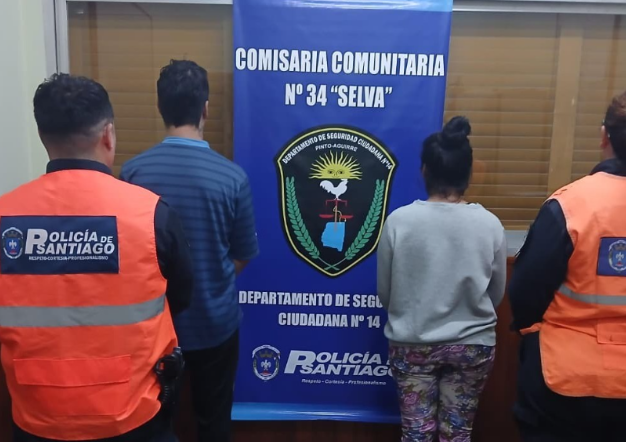 Detienen a una pareja por forzar la ventana de una casa y sustraer numerosos bienes