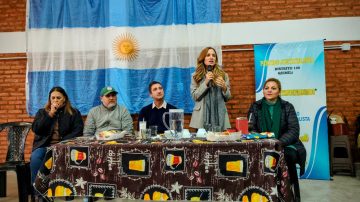 Victoria Tolosa Paz participó de un encuentro político en Quimilí junto al MOCASE y dirigentes del PJ