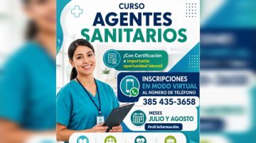Inscripciones abiertas para el curso de agentes sanitarios con certificación