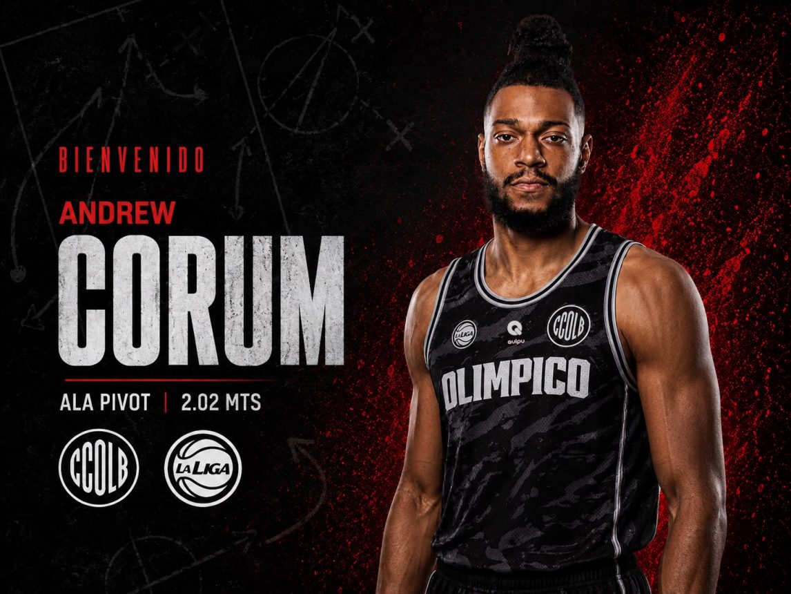 Andrew Corum es nuevo refuerzo de Olímpico de La Banda